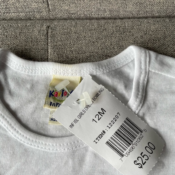 NWT Baby girls NY Islanders dress with ruffle detail. - Picture 2 of 2